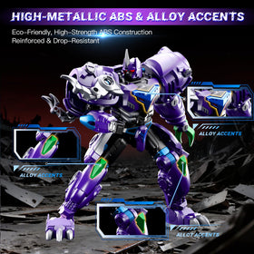 Resosese alloy-frame figure endures adventurous play with long-lasting durability.