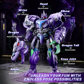 Resosese action figure with full articulation enables dynamic poses and battles.