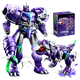 Resosese transforming robot figure ready for imaginative play with durable alloy build.