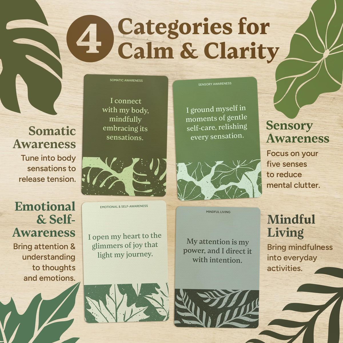 Resplendawn Mindful Living card encourages daily rituals for calm