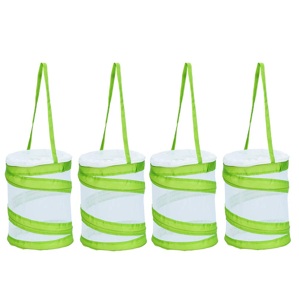 RESTCLOUD Mini Butterfly Habitat collapsible fold-flat for simple storage and transport.