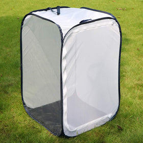 RESTCLOUD monarch habitat clear window supports observation of metamorphosis