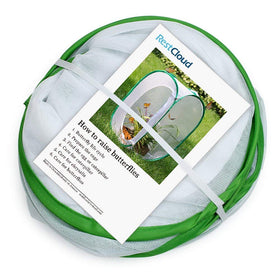 RESTCLOUD quick-start guide included to aid beginner butterfly rearing