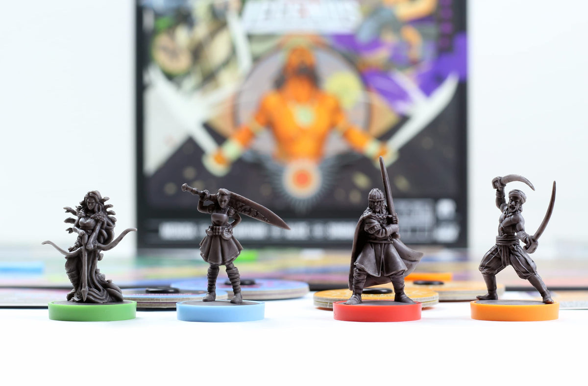 Restoration Games Unmatched Alice miniature with vorpal blade for fast skirmishes