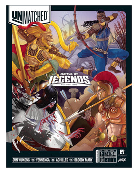 Restoration Games Unmatched Vol 2 Achilles miniature ready for tactical duels