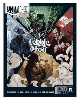 Restoration Games Unmatched Cobble & Fog: Sherlock Holmes miniature for tactical duels