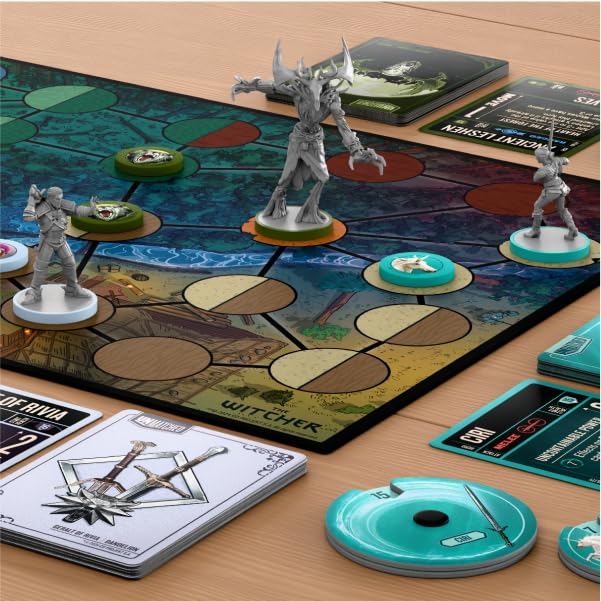 Restoration Games Unmatched Witcher Ciri growth tokens shown for power buildup.