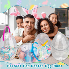 Restroma clear Easter egg suitable for gifts and treasure hunts