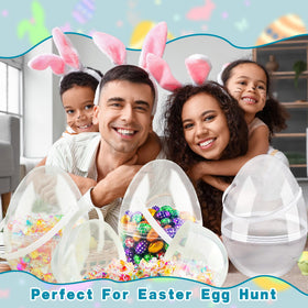 Restroma Easter art decoration, bright shells frame surprises and smiles