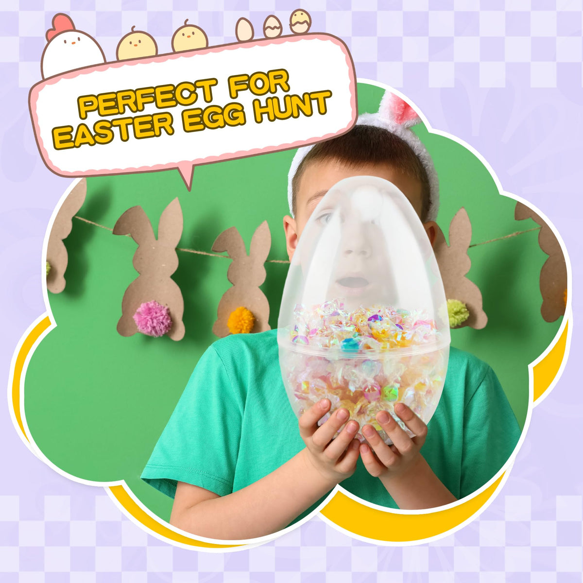 Restroma Easter party decor egg enhances classroom celebrations.