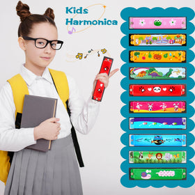 Restroma harmonica cartoon-16-hole portable gift-ready design invites sharing.
