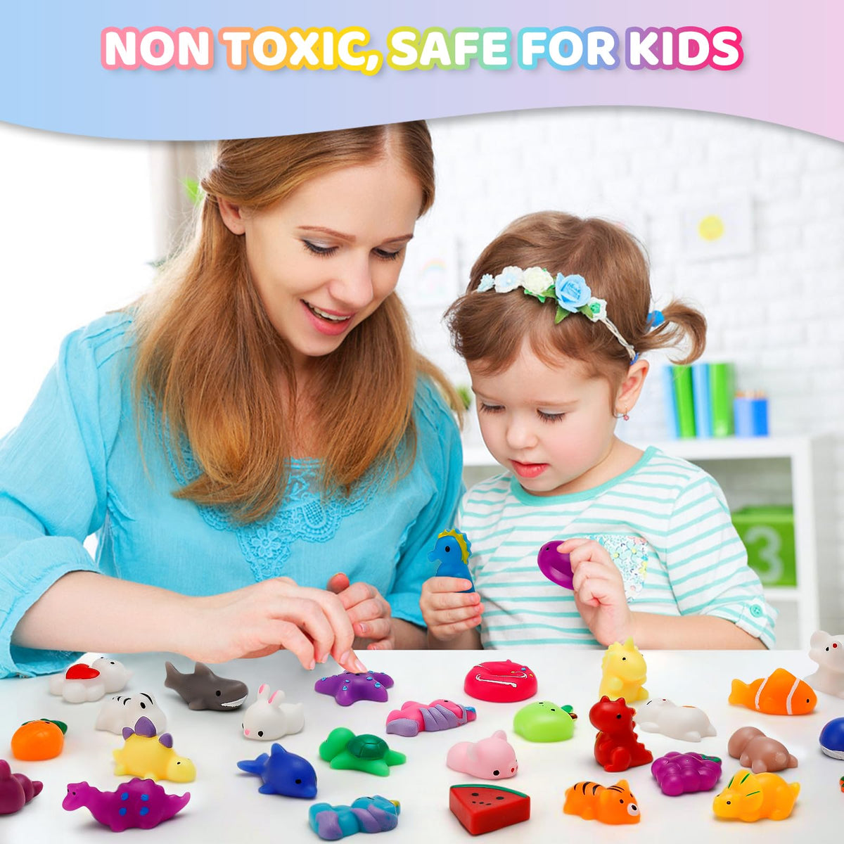 Resumplan Mochi Squishy – mini fidget toys suitable for birthday gift boxes