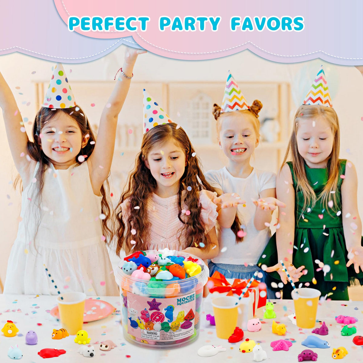 Resumplan Mochi Squishy – assorted designs for treasure box selections