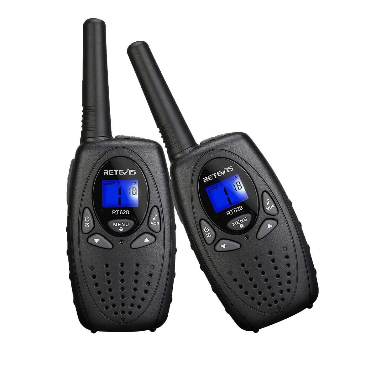 Retevis RT628 kids walkie talkie front view for outdoor play and quick communication