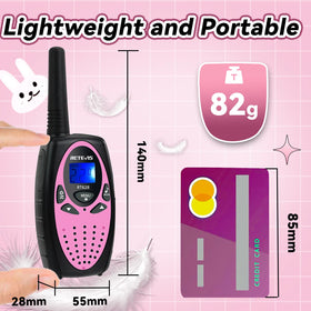 Retevis RT628 compact kids walkie talkies for small hands and quick use