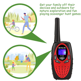 Retevis RT628 lightweight handheld device fits small hands comfortably