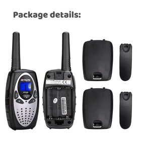 Retevis RT628 VOX hands-free feature supports talk-anytime use