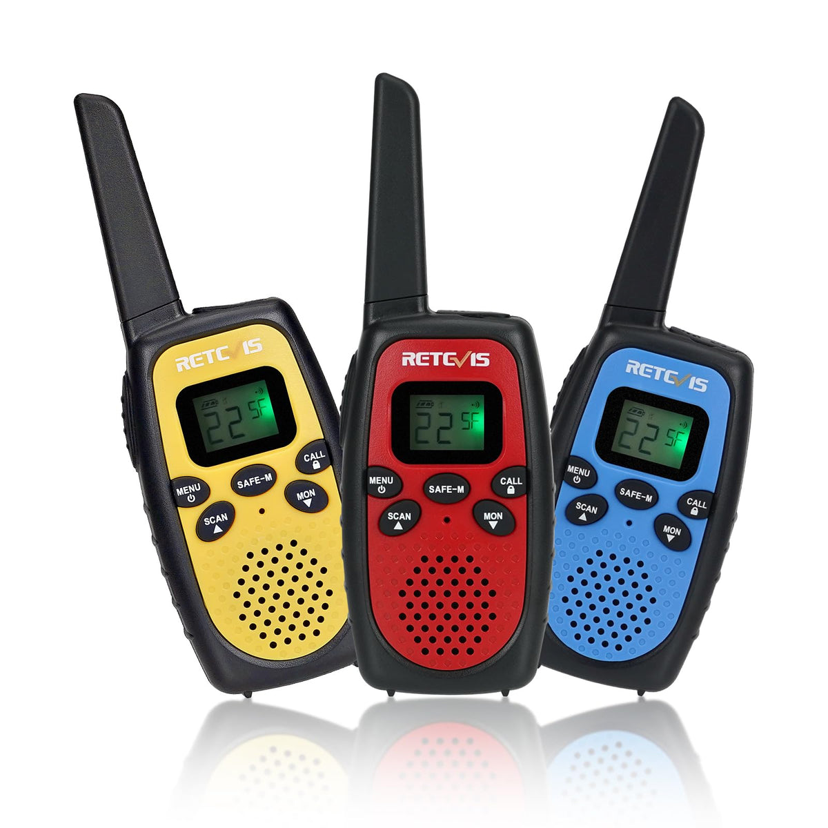 Retevis RT628S front view walkie talkies for quick outdoor communication