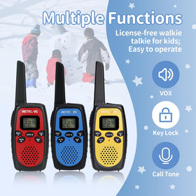 Retevis RT628S VOX hands-free function for hands-on activities