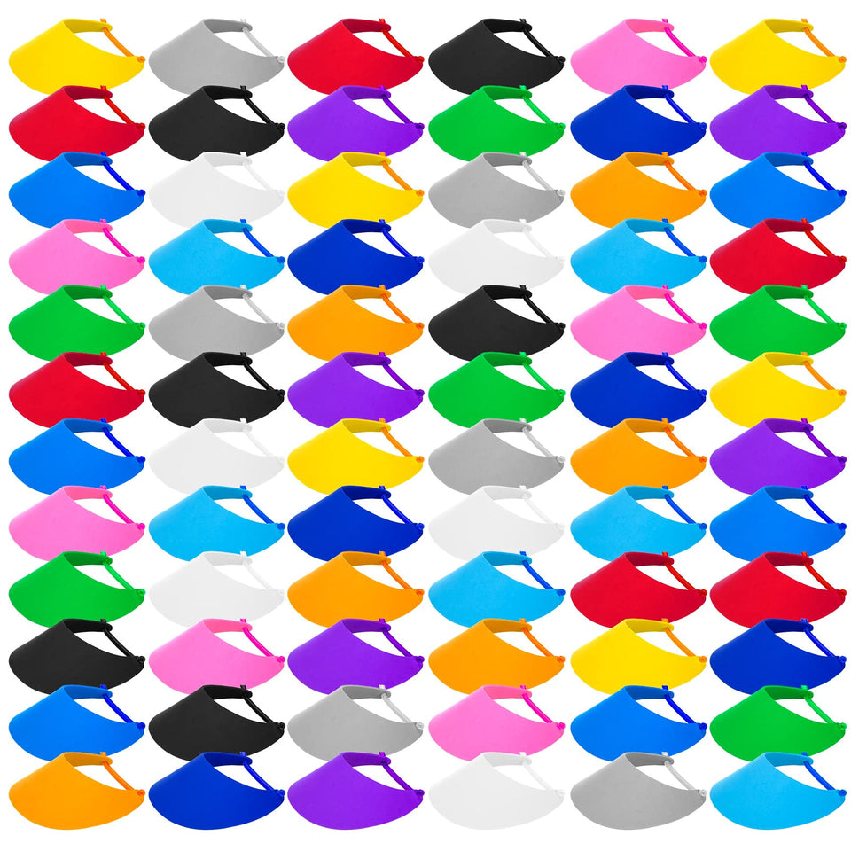 Retisee kids foam visor in 12 colors for outdoor play and sun protection.