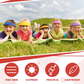 Retisee kid visors support outdoor activities from camping to biking.