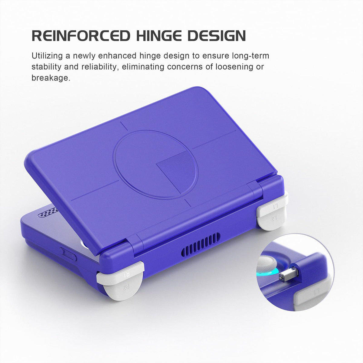 Retroid Pocket Flip 2 reinforced hinge supports long-term durability
