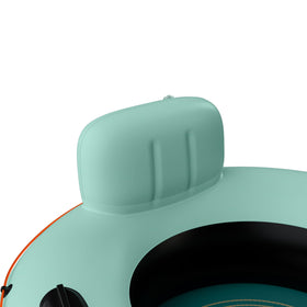 Retrospec Siesta Float 48 anti-leak valve enables quick inflation.