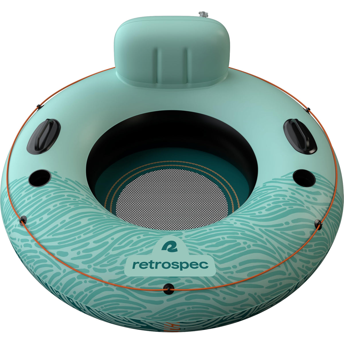 Retrospec Siesta Float 48 mesh bottom keeps you cool on the water.