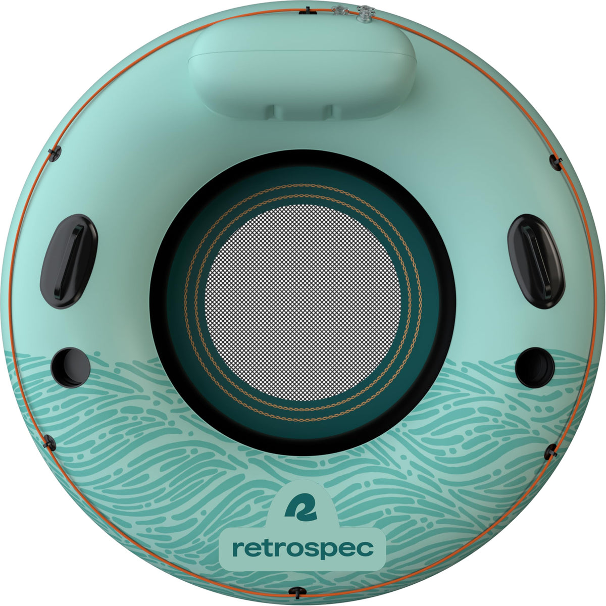 Retrospec Siesta Float 48 puncture-resistant vinyl for durability on water.