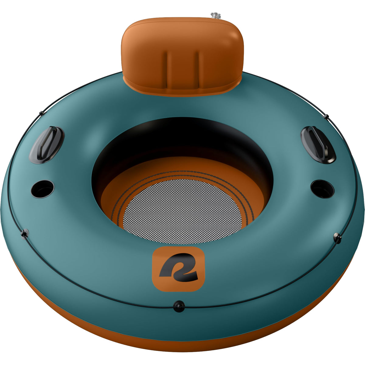 Retrospec Siesta Float 48in cup holders keep drinks close during river rides.