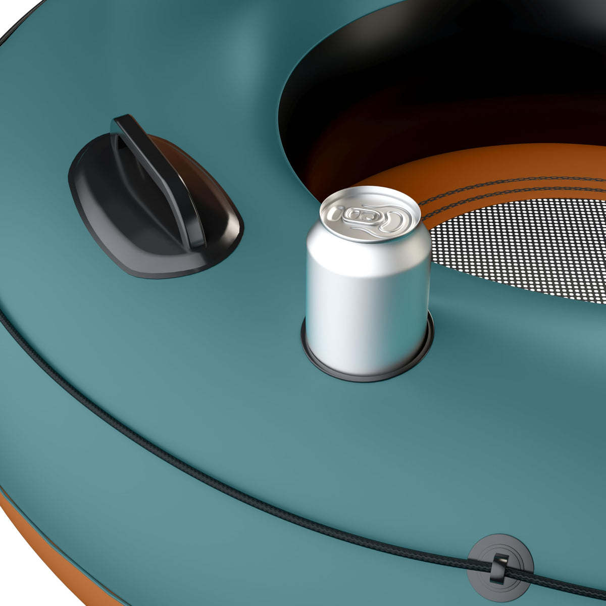 Retrospec Siesta Float deflates compactly for easy transport and storage.