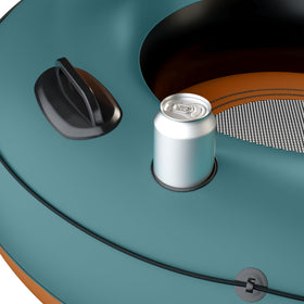 Retrospec Siesta Float deflates compactly for easy transport and storage.