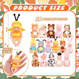 Retrowavy mini doll cat clothes fosters nurturing role play and fine motor skills