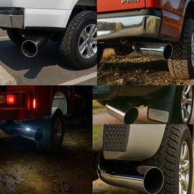 REWONIXAL universal-fit tip for 4-inch tailpipes fits many vehicles.