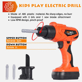 REXBETI dual-direction drill supports screw and drill actions
