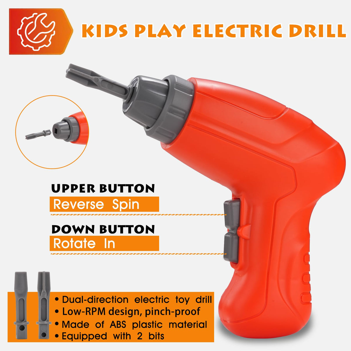 REXBETI screwdriver set and parts spark hands-on assembly