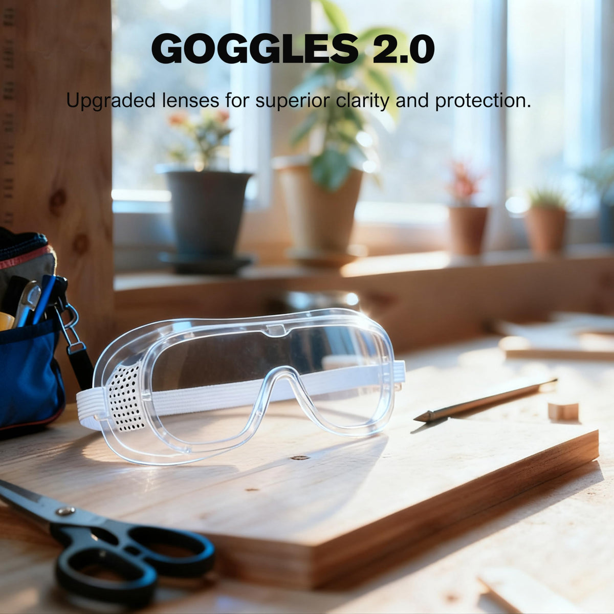 REXBETI kids safety goggles illustrate protective gear for supervised tasks