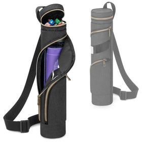 Rexmica Playmat Tube Case with dice holder keeps dice organized during transport
