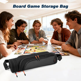 Rexmica organizer pocket holds phones, cards safely.