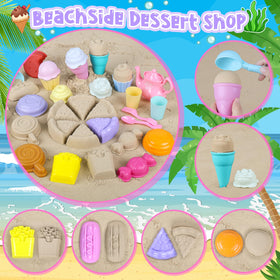 REZUCREY dessert molds collection for small edible-like sand treats.