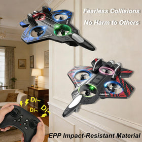 RGIMF foam RC airplane suitable for both indoor and outdoor flight.