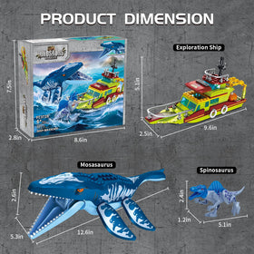 RGXRGX ocean scene display featuring 3-in-1 adventure set
