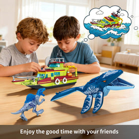RGXRGX lego compatibility expands play with Dinosaur World Park ecosystems