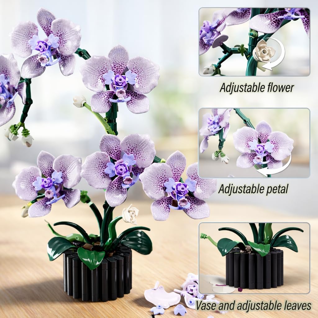 RGXRGX Purple Orchid Bloom Detail — close-up petals for vivid realism