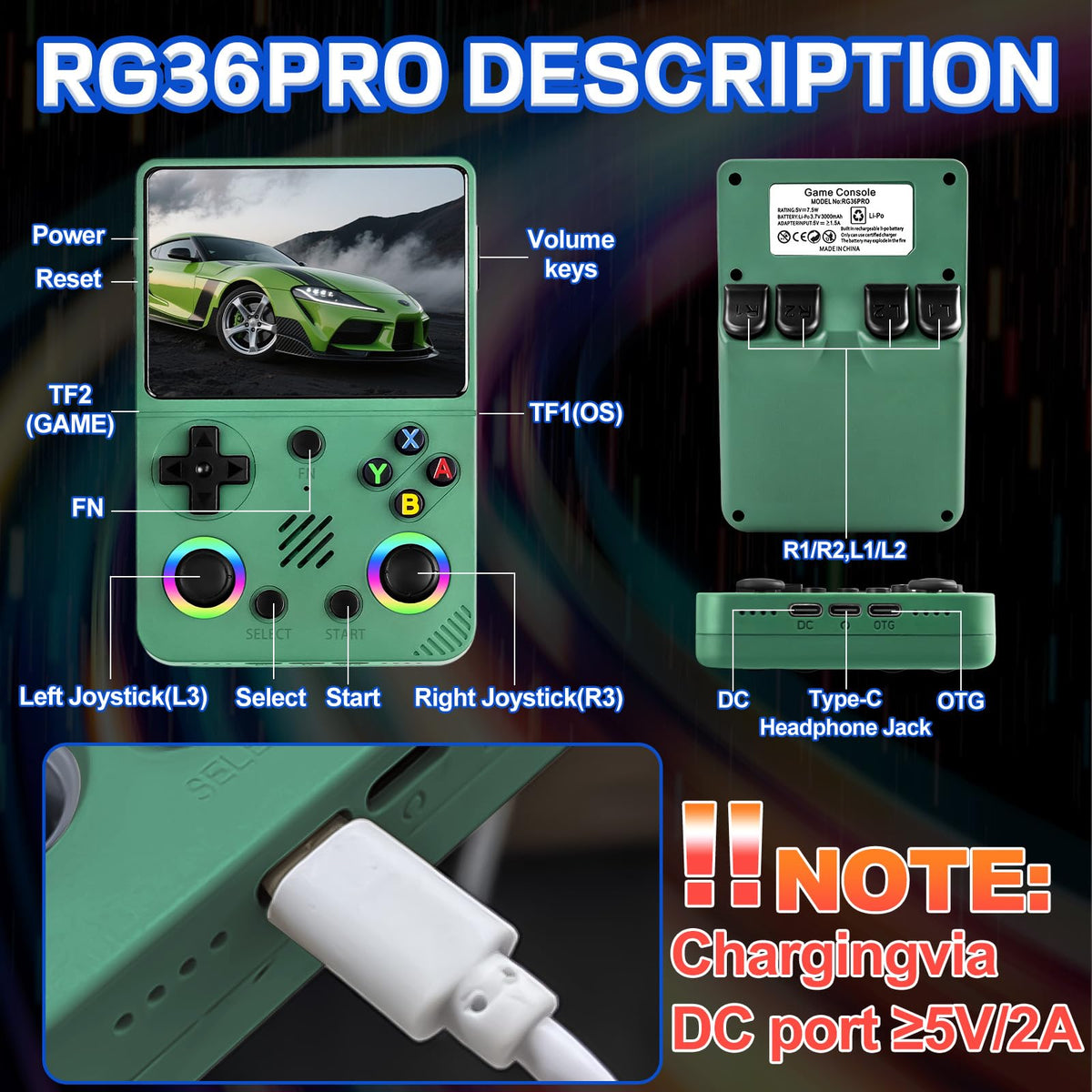 Rhesusco RG36PRO gift-ready packaging for adults or partners.