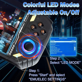 Rhesusco RG56PRO dual 3D joysticks with LED lights boost precision