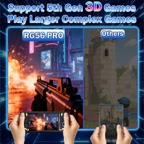 Rhesusco RG56PRO seven-color LEDs create vibrant gaming ambience