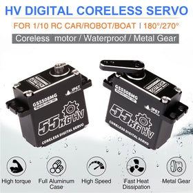RHINOESC GOTECK ideal for RC crawlers, boats, and robotics projects.