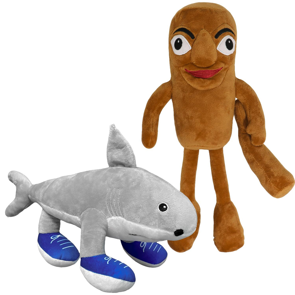 RHMKTC Italian Brainrot Tung Tung Sahur plush, 14in, playful desk companion.