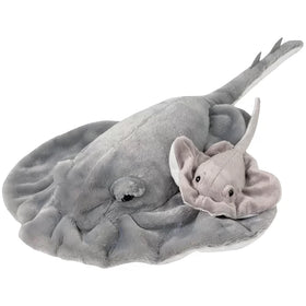 Rhode Island Novelty Adventure Planet stingray 22in plush ideal for display